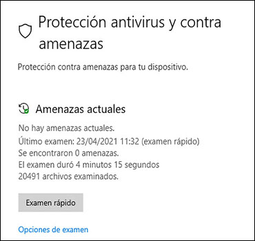 Seguridad de Windows